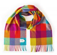 Avoca - Merino Circus Check Scarf